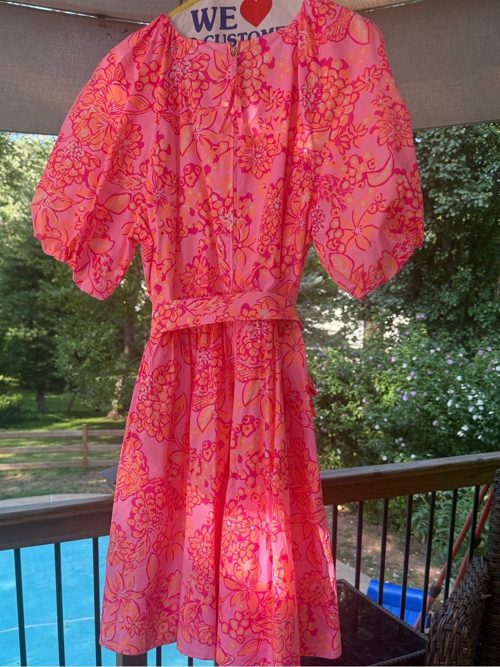 Lilly Pulitzer Knoxlie Mandevilla Baby Days Bloom Fit Flare Dress. Size 14. - Picture 2 of 7